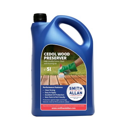 Smith & Allan Cedol Wood Preserver & Decking Oil Smith And Allan