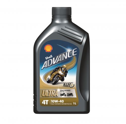 Shell Advance 4T Ultra 10W-40 - Fully Synthetic Motorcycle